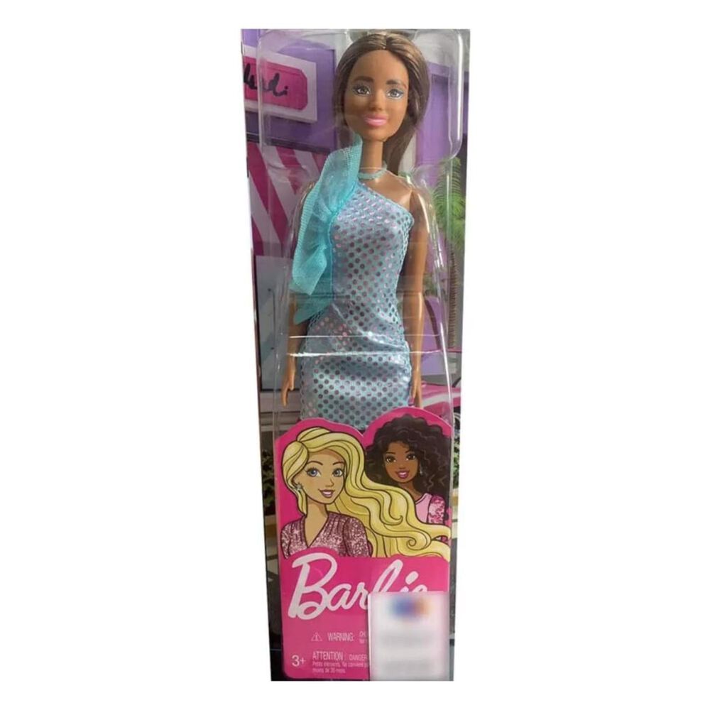 Juguete Figura Barbie Glitz Vestido Calipso 30cm image number 2.0