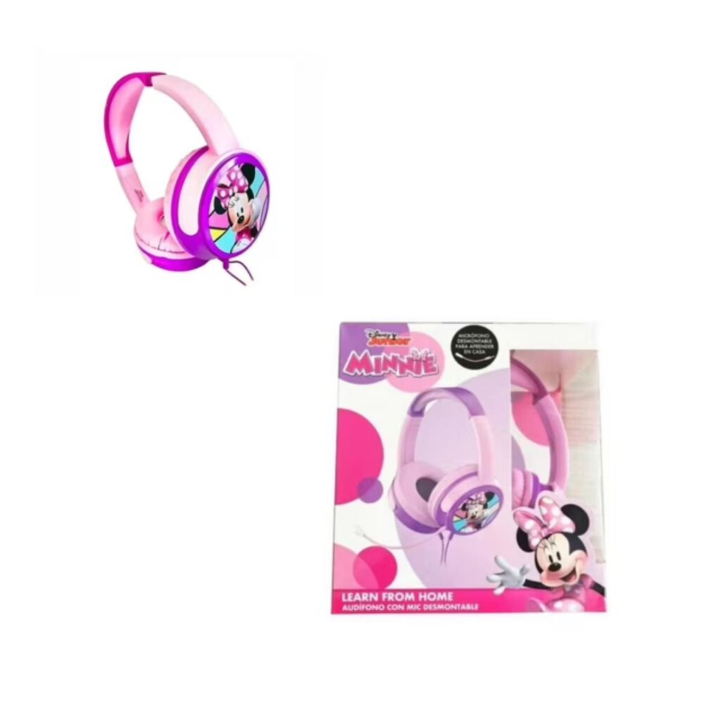 Audifono Gamer Infantil Overear Rosado Minnie Mouse image number 3.0