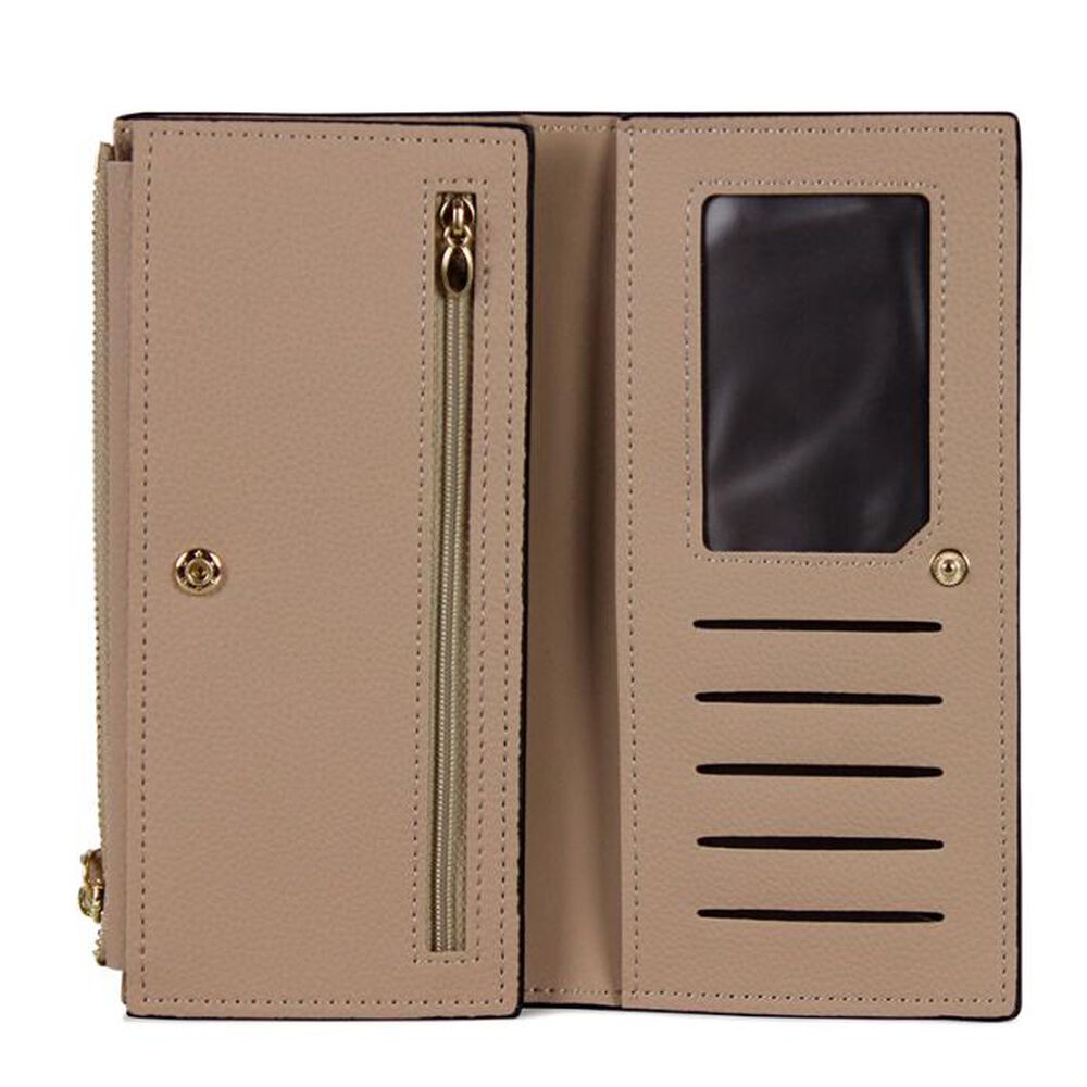 Billetera Mujer Delia Taupe Carven image number 1.0