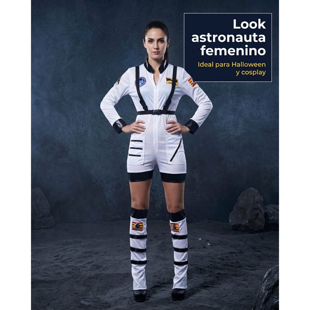 Disfraz Astronauta Cosplay Juego Rol Traje Espacial Ni&ntilde;os image number 13.0