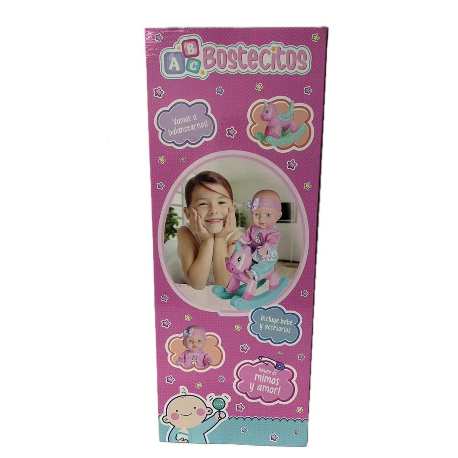 Mu&ntilde;eca Babydoll Bostecitos Abc Acc Unicornio image number 3.0