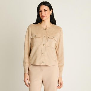 Chaqueta Cuello Redondo Mujer Lorenzo Di Pontti