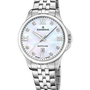 Reloj C4766/1 Candino Swiss Blanco Mujer Couples Classic