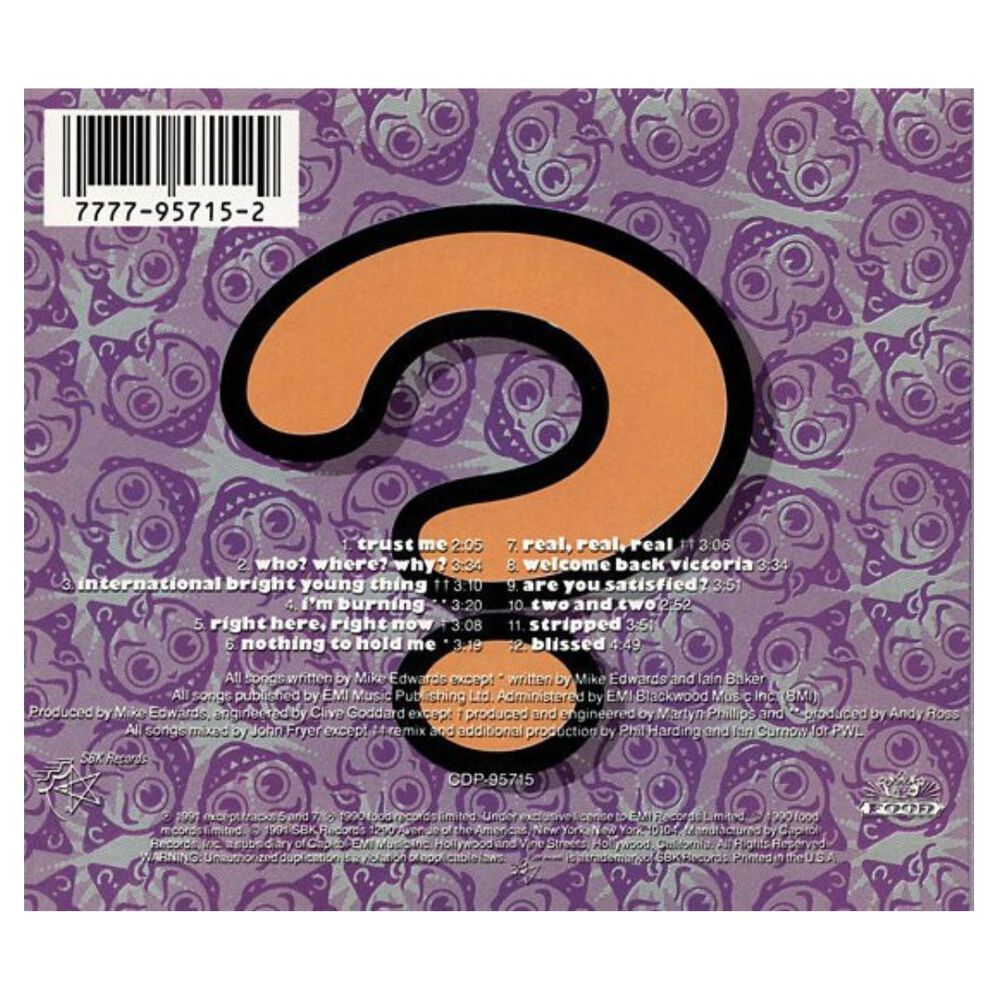 Jesus Jones - Doubt | Cd Usado image number 1.0