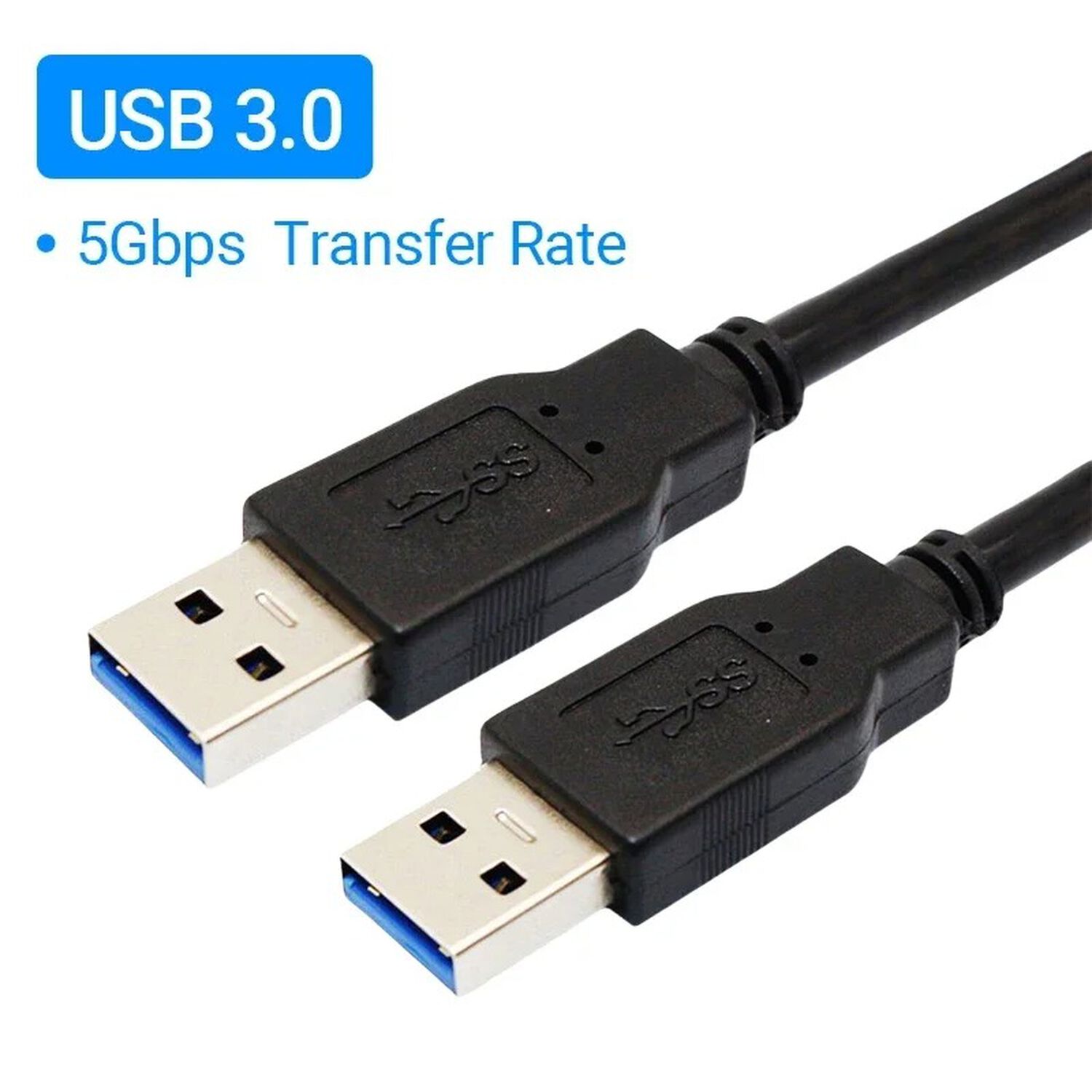 Cable Usb A Usb 3.0 Gb Datos Usb Macho A Usb Macho Resistente Abs Para Impresoras Notebook image number 7.0