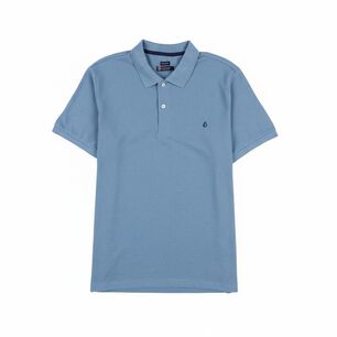 Polera B&aacute;sica Lisa Regular Manga Corta Cuello Piqu&eacute; Hombre Herald