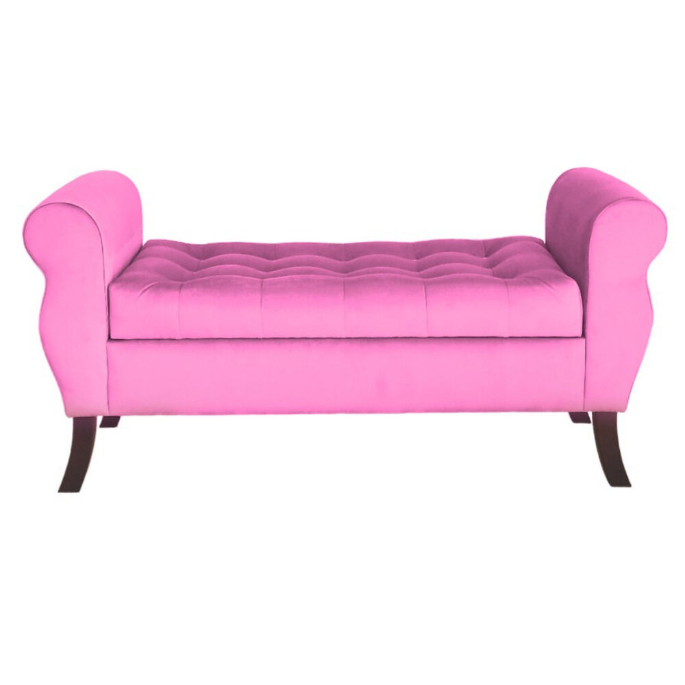Banqueta Baul Diva Color Rosado image number 0.0