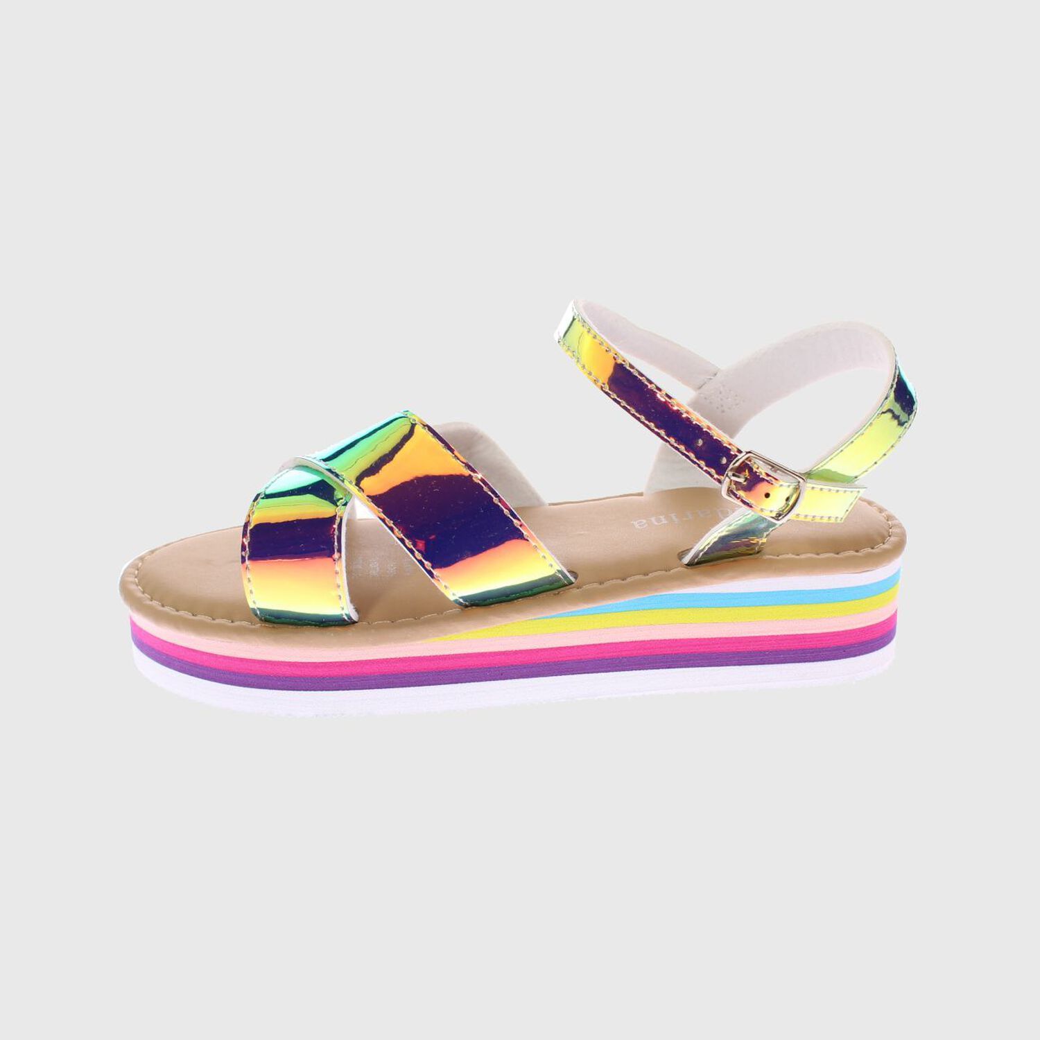 Sandalia Tornasol Dorado Andarina Art. 3sy029gold image number 1.0