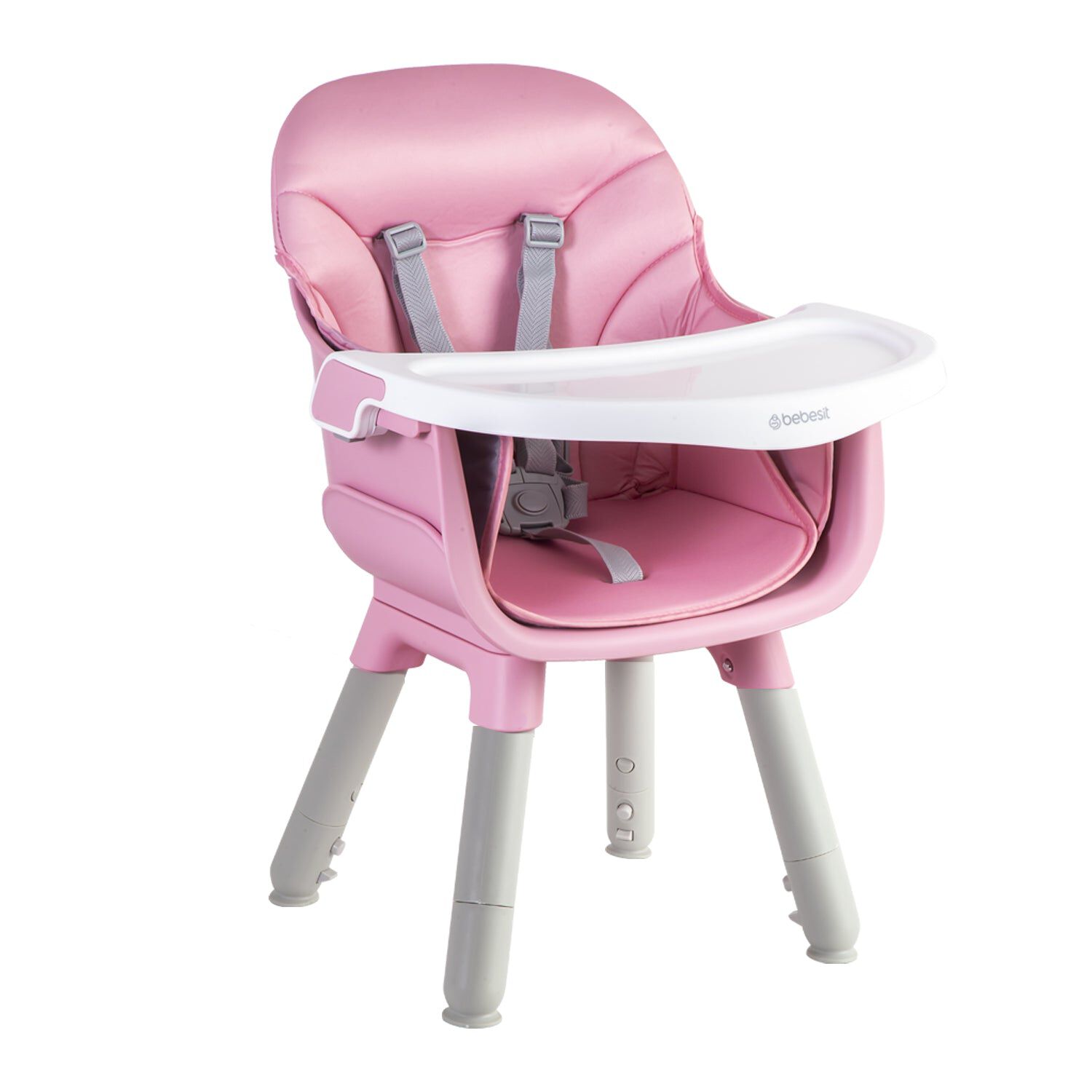 Silla De Comer Baby Desk 4 & 1 Rosa Bebesit image number 2.0