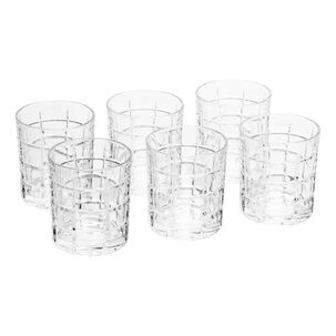 Set De 6 Vasos Bajos 350ml Modelo Glasgow Jugos Bebidas