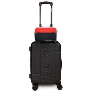 Pack Nautica Maleta Cabina Amsterdam Negra + Bolso Perseo
