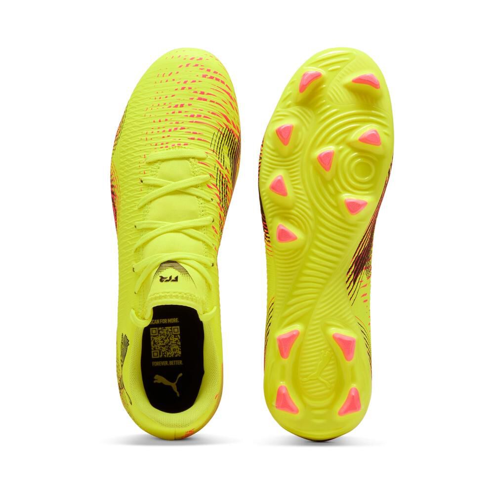 Zapato De Fútbol Hombre Puma Future 8 Play Fg/ag Amarillo image number 4.0