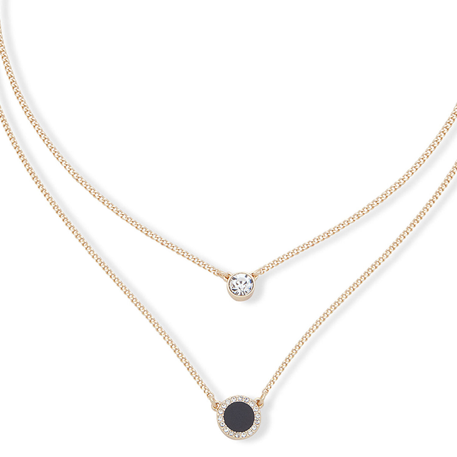 Collar Doble Dkny 60539437 Dorado image number 1.0