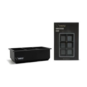 Cubeta De Hielo Molde Silicona Wayu Grandepara 6 Cubos
