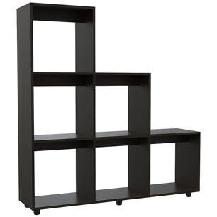 Biblioteca Escalera Fm-011n - Negro