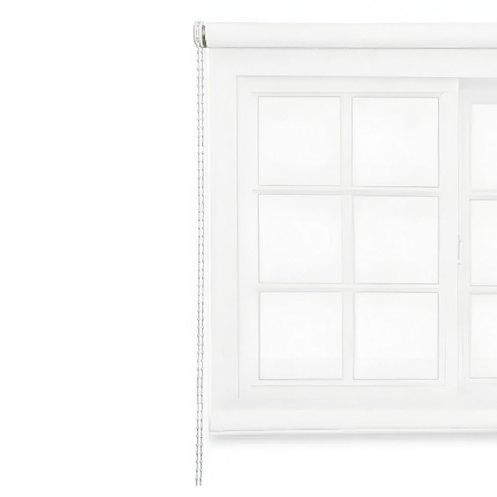 Cortina Roller Rustica Deluxe 80x160 Cm Blanco image number 4.0