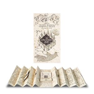 Mapa Del Merodeador Hogwarts Harry Potter