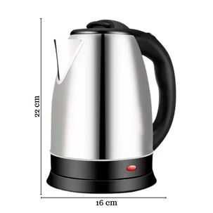 Hervidor Calentador El&eacute;ctrico Acero 2 Litros Tetera 2000w