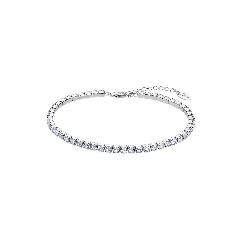 Collar Lp3452-2/1 Lotus Silver Mujer Men In Black image number 0.0