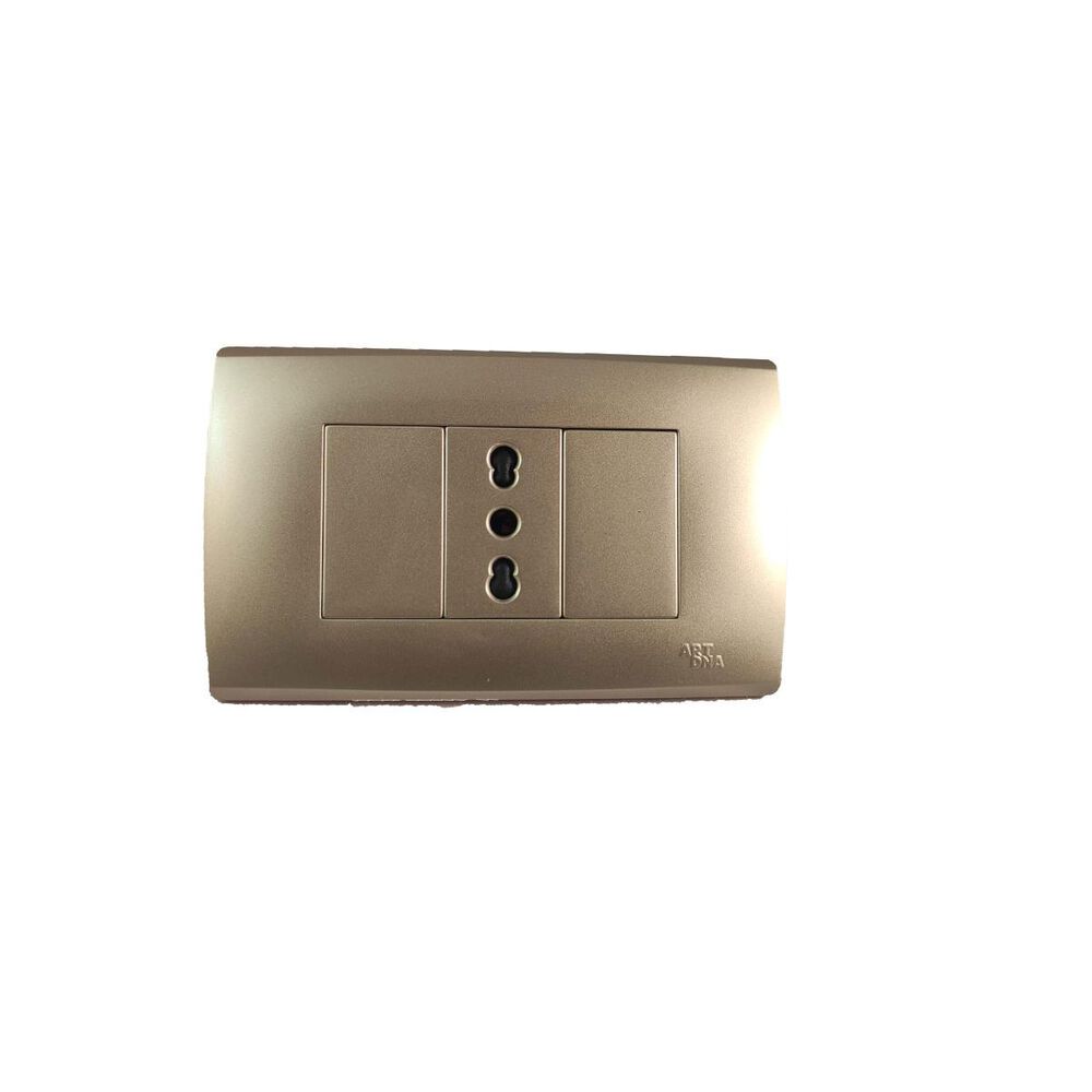 Enchufe Simple 10/16a Dorado A83-p06 - Art Dna image number 0.0