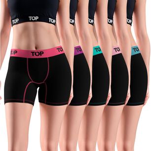 Pack Calz&oacute;n Mujer Top / 5 Piezas