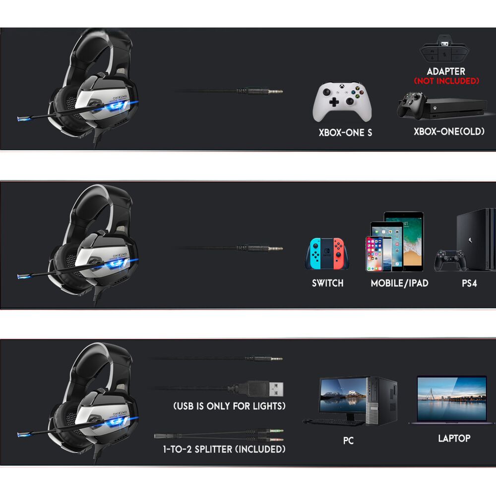 Audifonos Gamer Dgx Killmonger Multiplataformas image number 4.0