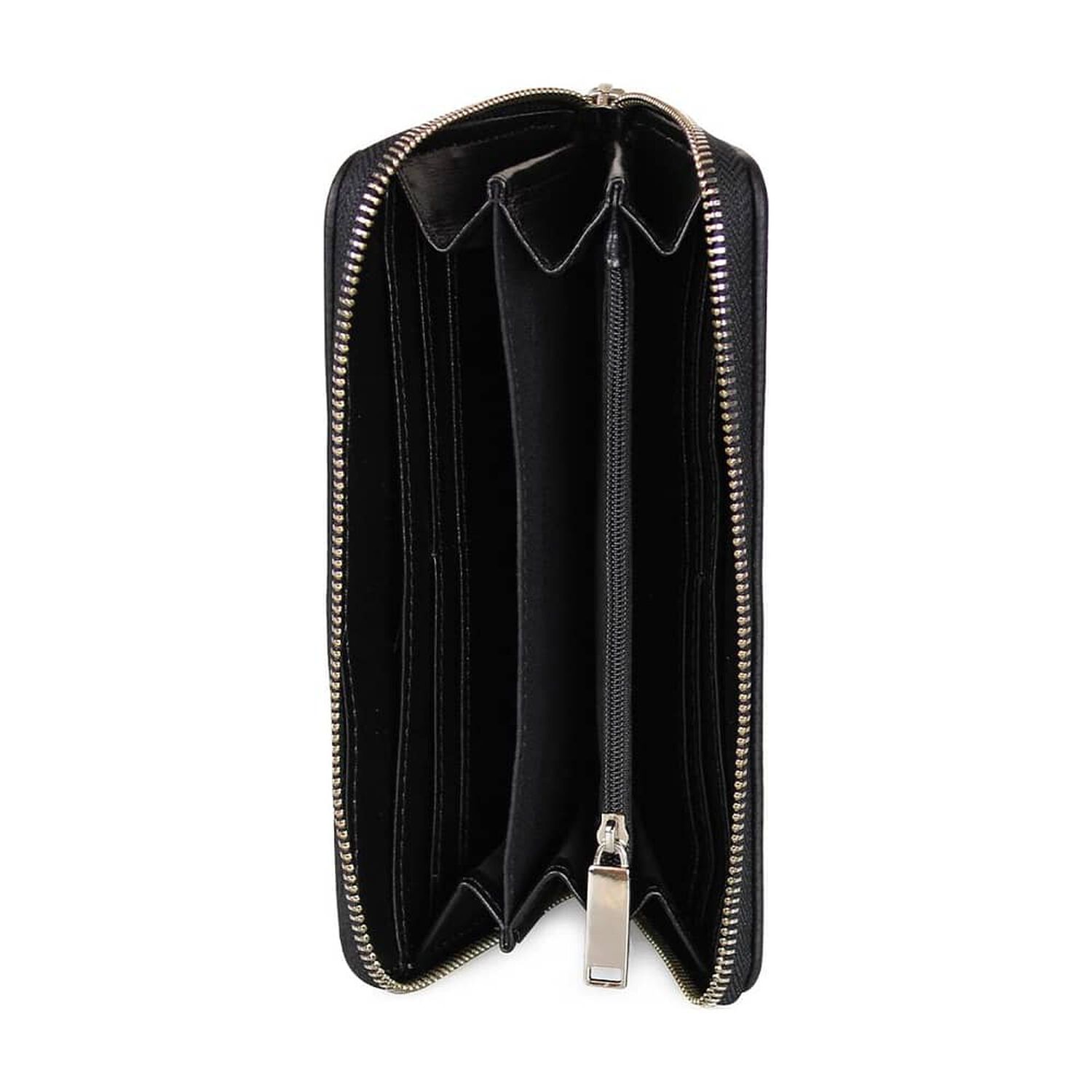 2 Billeteras De Mujer Calixta Negra Y Gold Kenneth Cole image number 2.0