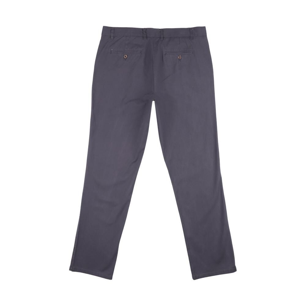 Pantalón Liso Tiro Medio Regular Hombre Herald image number 1.0