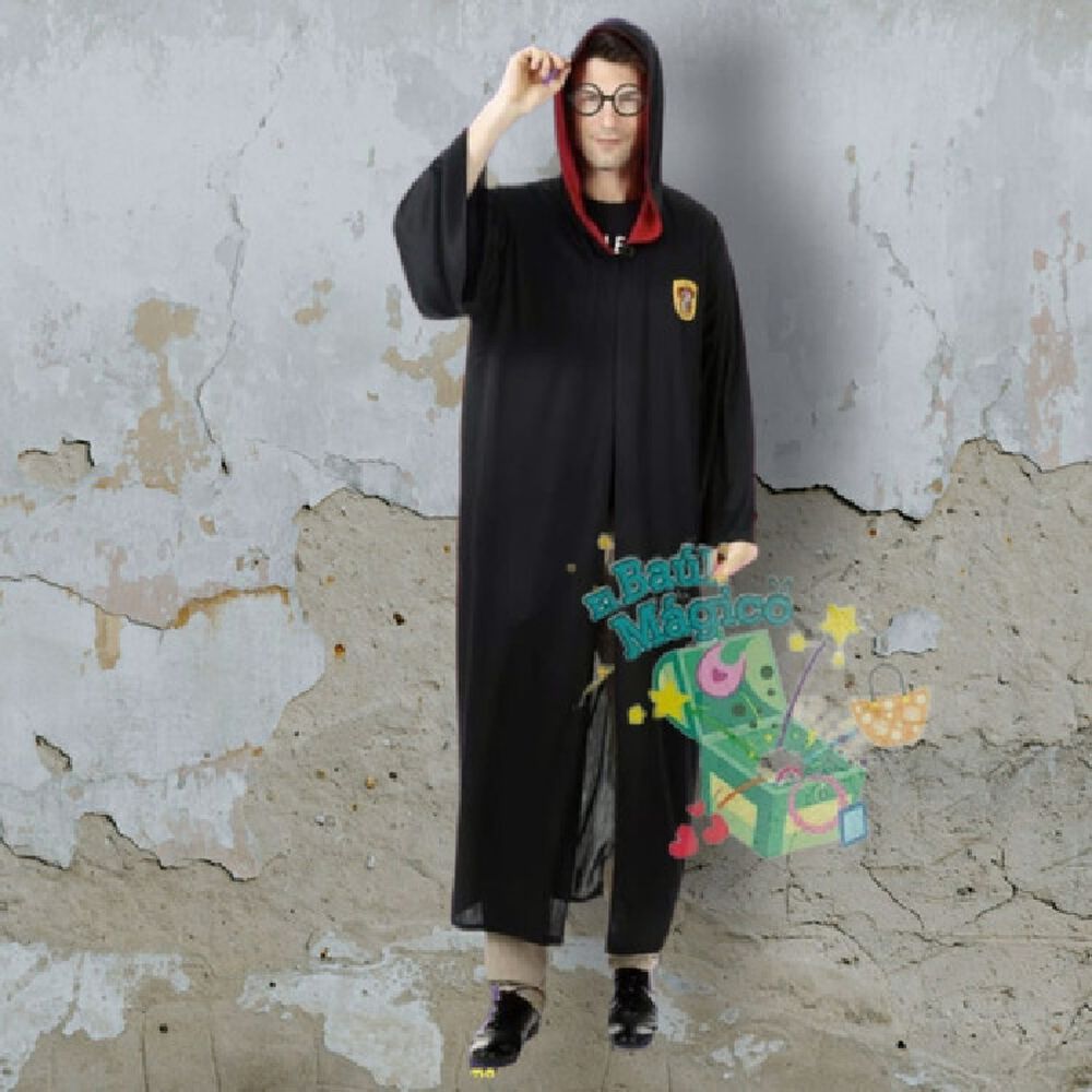 Disfraz Harrypotter, Adulto, Incluye Lentes Corbatin Cd19237 image number 0.0