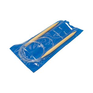 Palillo Circular De Bamb&uacute; 8.0mm Circular Knitting Needles