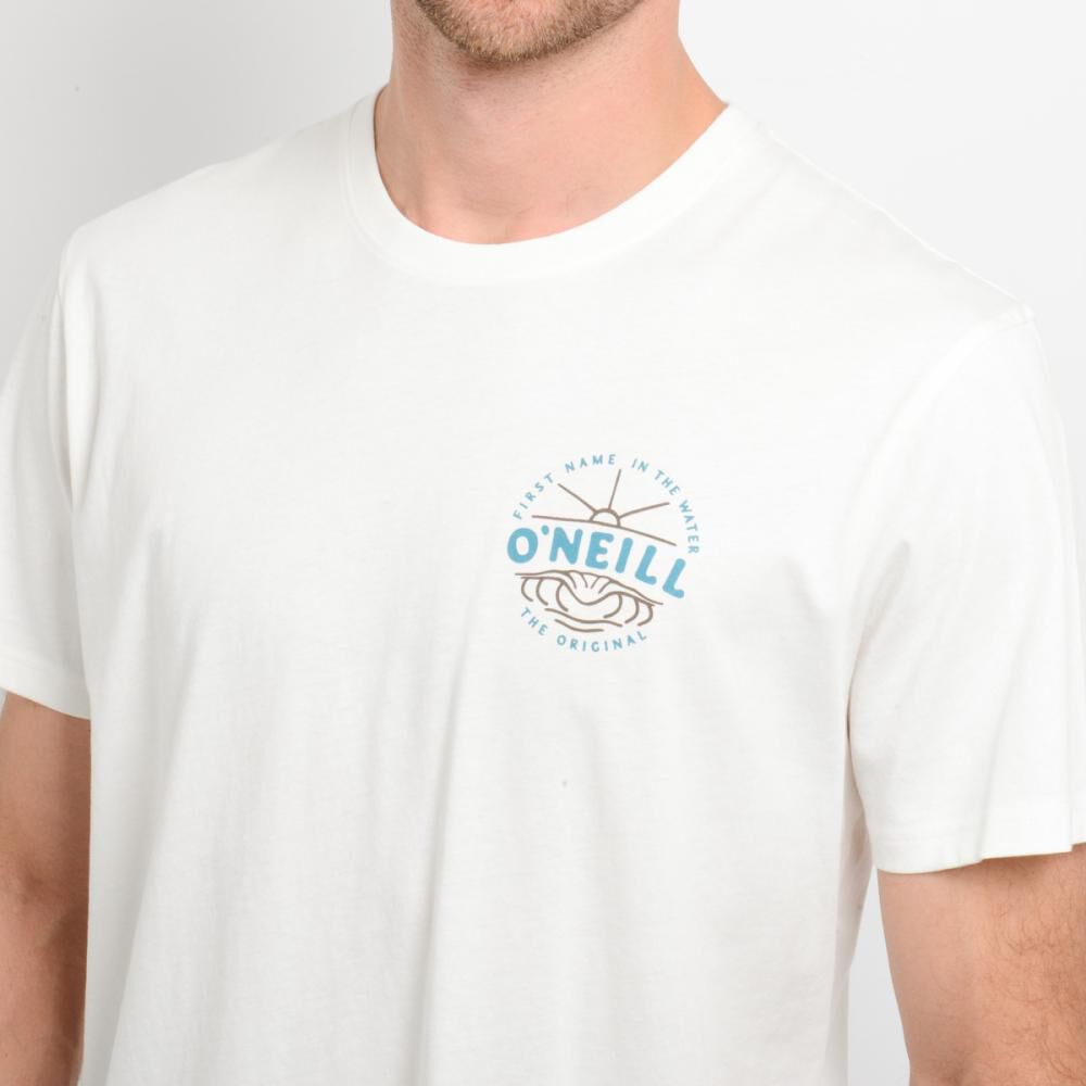 Polera Manga Corta Cuello Redondo Hombre O'neill image number 4.0