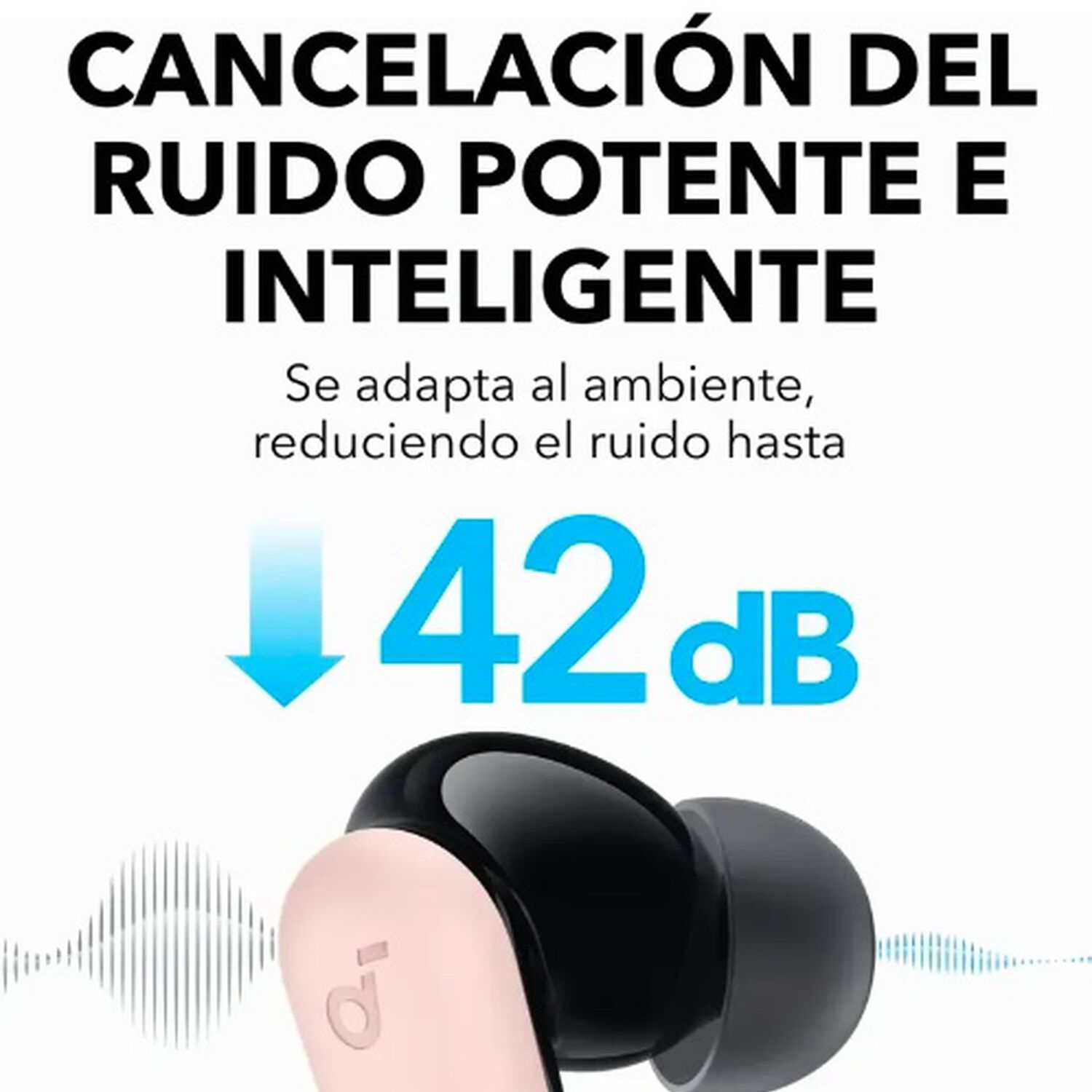 Aud&iacute;fonos Bluetooth Rosa image number 2.0