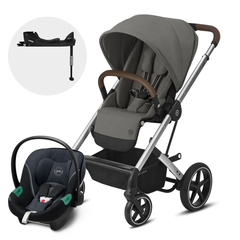 Coche Travel System Balios S Lux Slv Sg + Aton S2 + Base image number 0.0