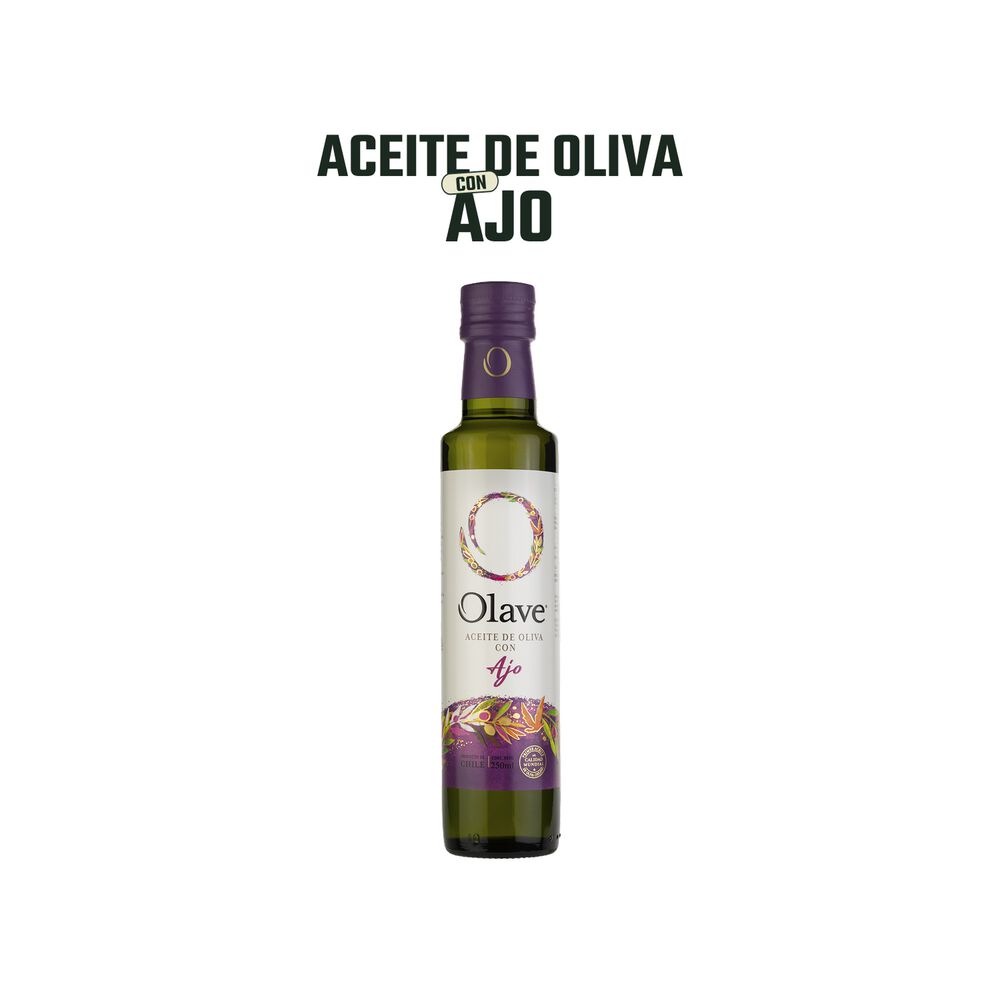 Aceite Oliva Extra Saborizado Olave Ajo 1 X 250 Ml image number 2.0