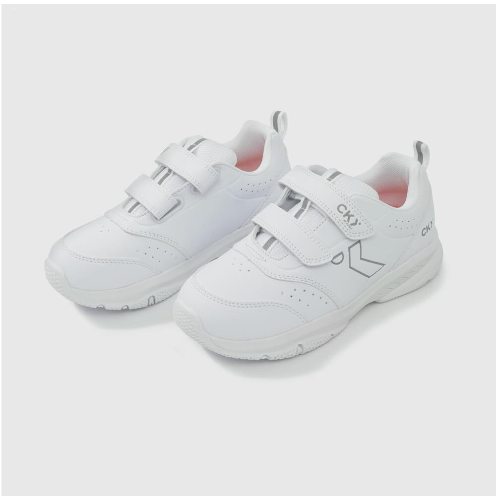 Zapatilla Escolar Unisex Colloky Blanco image number 0.0