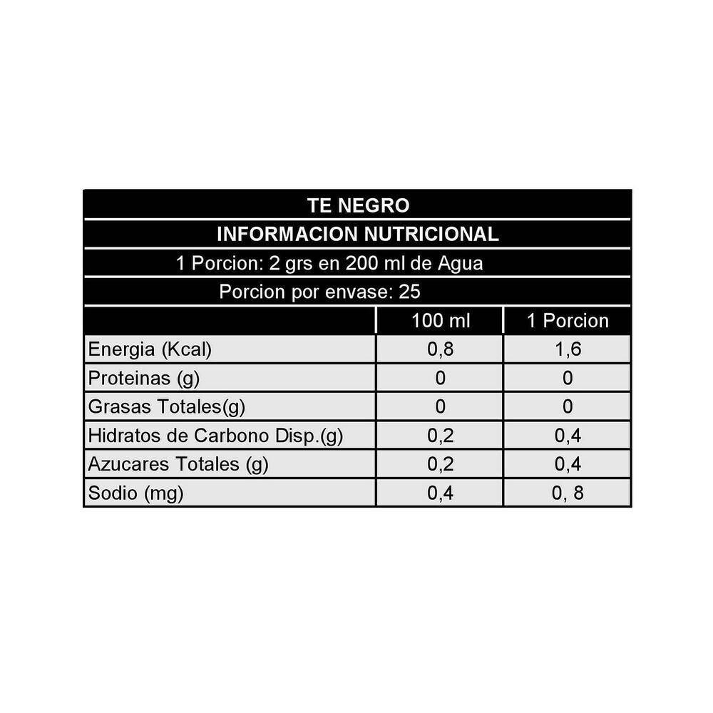T&eacute; Negro Sensorial English Breakfast image number 3.0