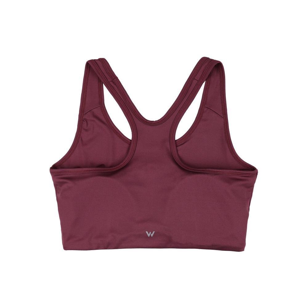 Peto Deportivo Liso Sin Mangas Cuello Escotado Mujer Wetland image number 1.0