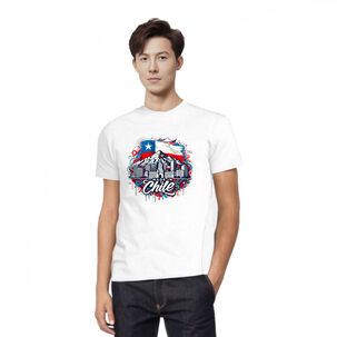 Polera Floki Diseño Paisaje De Chile