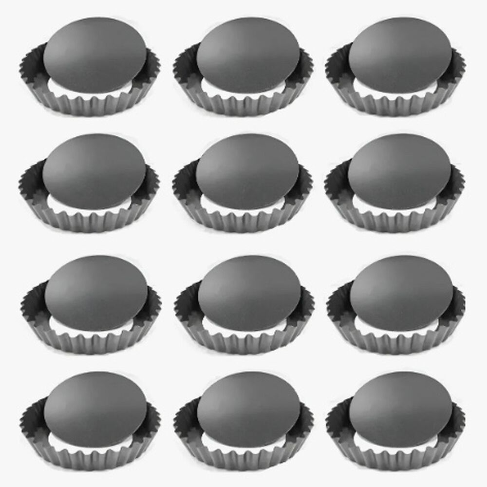 Pack 12 Moldes Tartaleta Desmontable image number 0.0