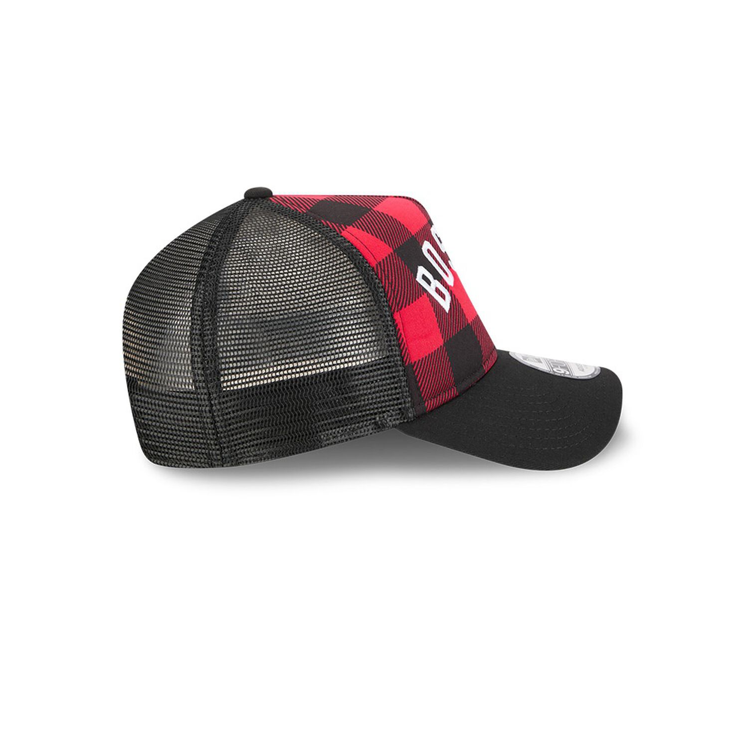 Gorra New Era 9forty Boston Red Sox Novelty Check Negro image number 4.0