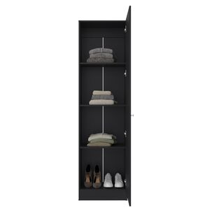 Closet 1 Puerta Con Espejo 180,1x49,1x30,2 Cm