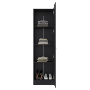 Closet 1 Puerta Con Espejo 180,1x49,1x30,2 Cm