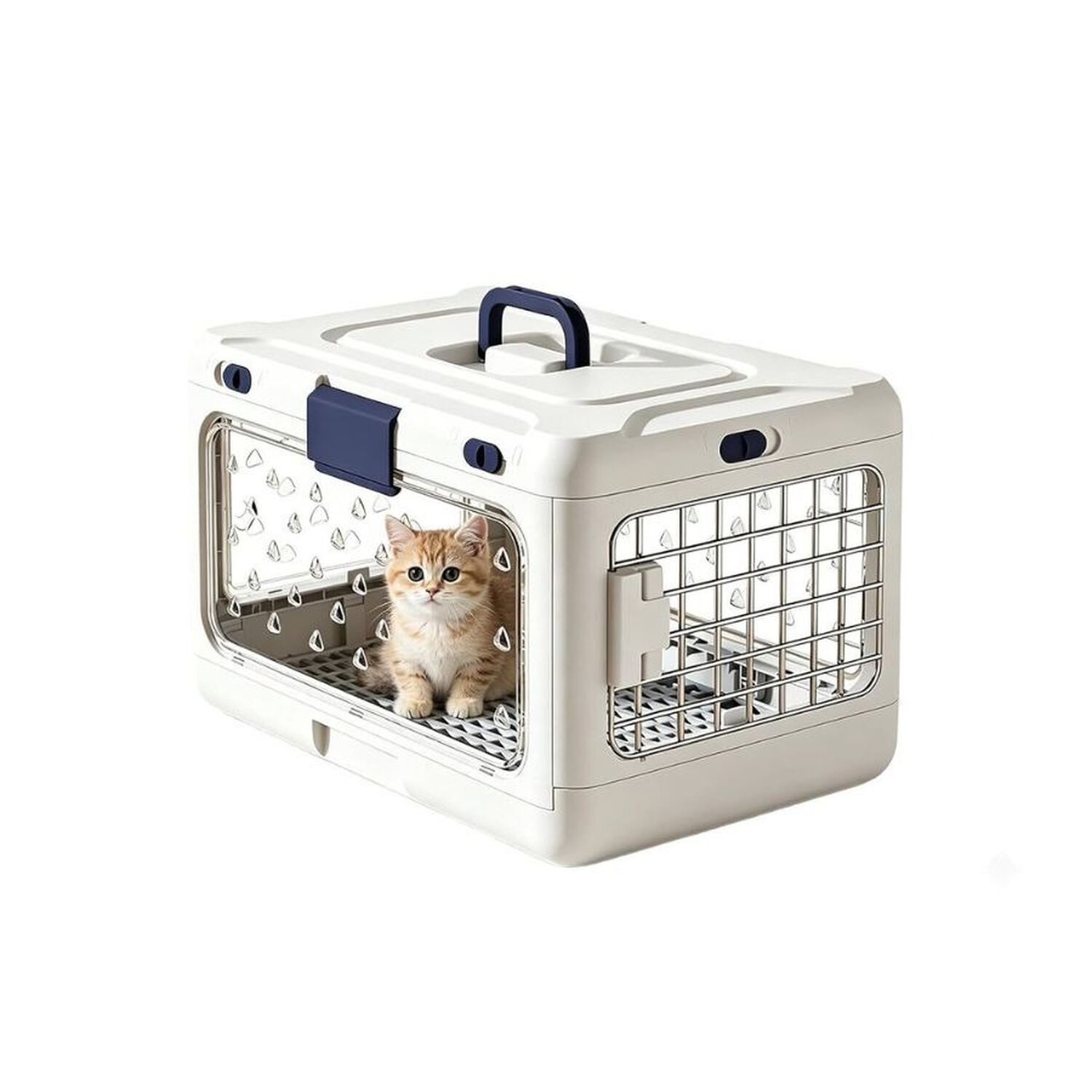 Caja Transportadora Mascotas Perro Gato 50cm image number 1.0