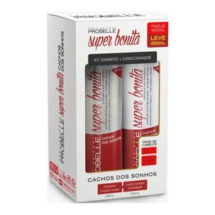 Kit Shampoo Y Acondicionador 450ml Rizos De Ensue&ntilde;o Probelle