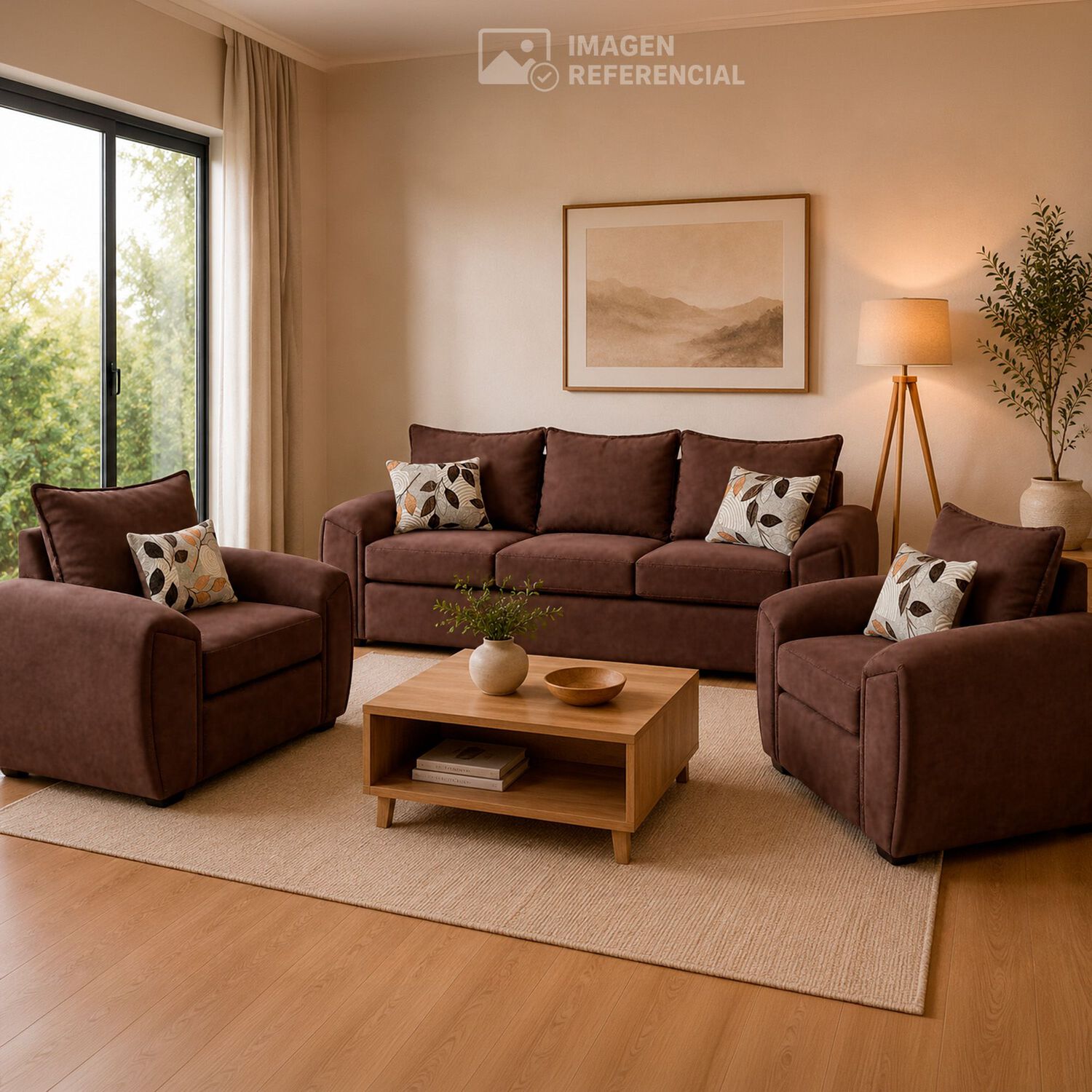 Juego De Living Elegant Detail Houston / 5 Cuerpos image number 0.0