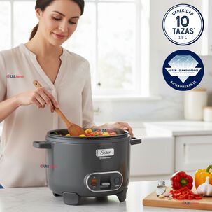 Oster Arrocera 3en1,recubrimiento Antiadherente 1,8 L Oster Diamondforcen,ckstrc10dfske Version 2026