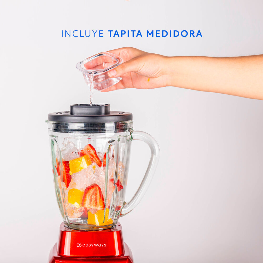 Licuadora Ultra Roja Gran Capacidad 2,2l + Vaso To Go Easyways image number 6.0