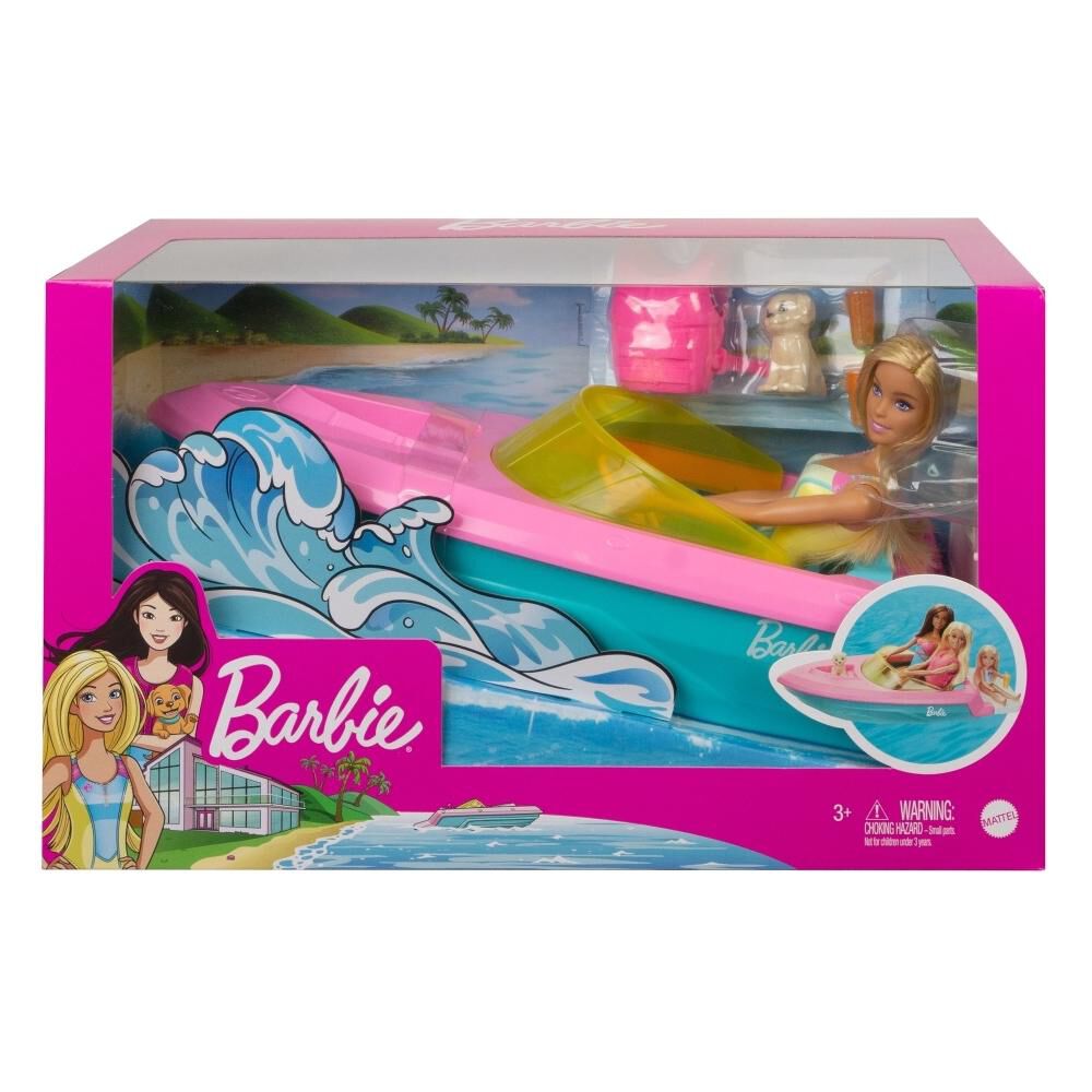 Muñeca Barbie Con Lancha image number 4.0