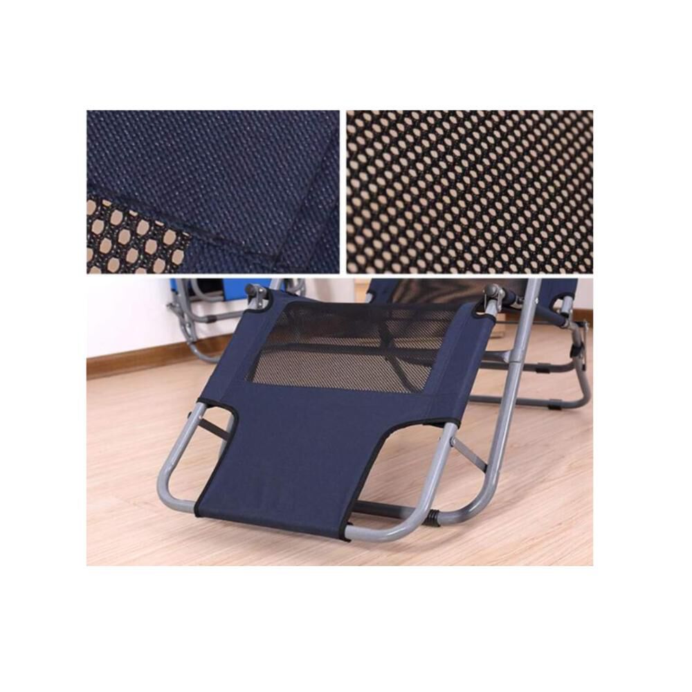 Silla De Camping Plegable Cama Reclinable Reposera Portátil image number 6.0