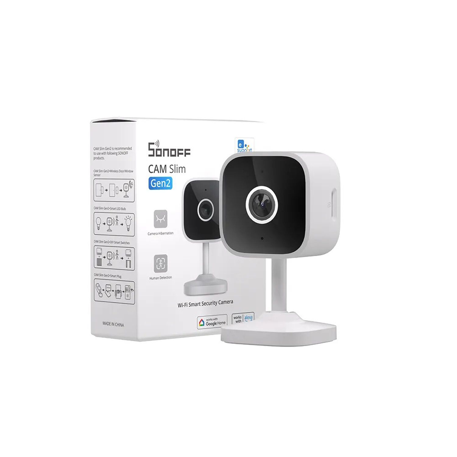 C&aacute;mara Seguridad Wifi Full Hd - Sonoff Cam Slim Gen2 image number 0.0